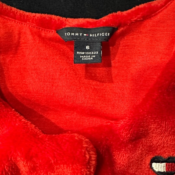 Tommy Hilfiger Red Kids Vest - Picture 3 of 5
